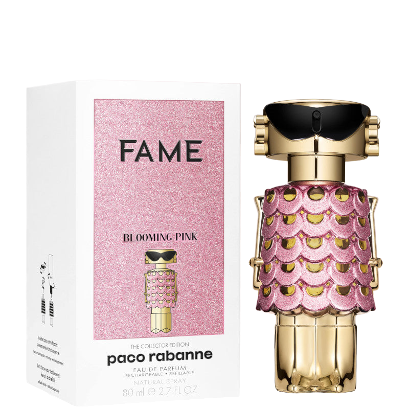 PACO RABANNE FAME BLOOMING PINK EAU DE PARFUM DA DONNA 80ML SCATOLATO